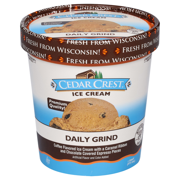 Ice Cream & Ice Cedar Crest Ice Cream, Daily Grind hero