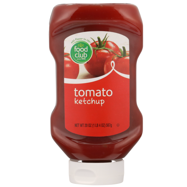 Condiments Food Club Tomato Ketchup hero