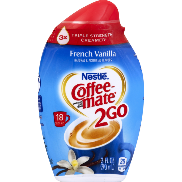 Cream Coffee mate Coffee Creamer, Concentrated, French Vanilla hero