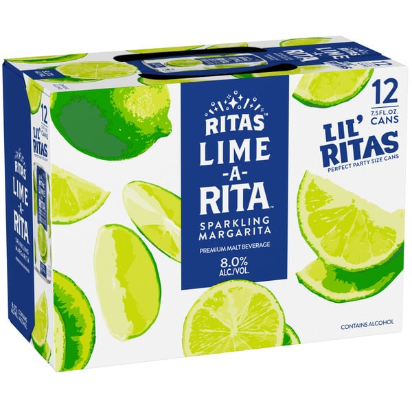 Spirits Ritas Sparkling Lime-A-Rita Margarita hero