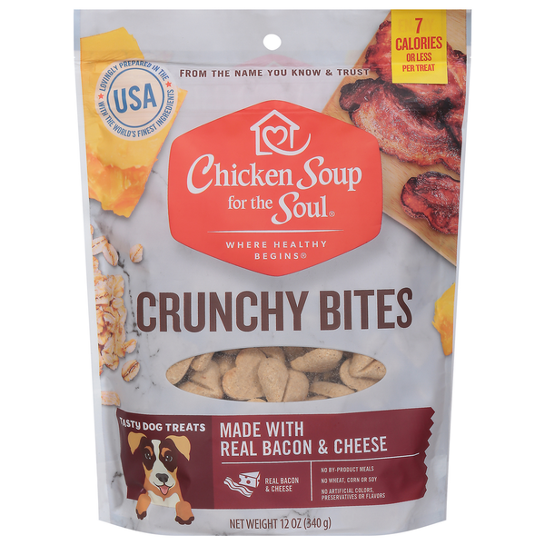 Dog Food & Care Chicken Soup For The Soul Dog Treats, Crunchy Bites hero