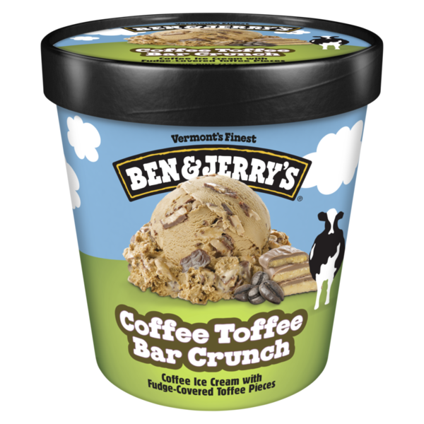 Ice Cream & Ice Ben & Jerry's Ice Cream Coffee Toffee Bar Crunch hero