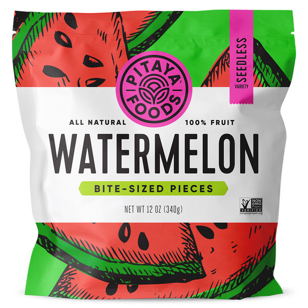 Frozen Juice Pitaya Foods Watermelon Bite-Sized Pieces hero