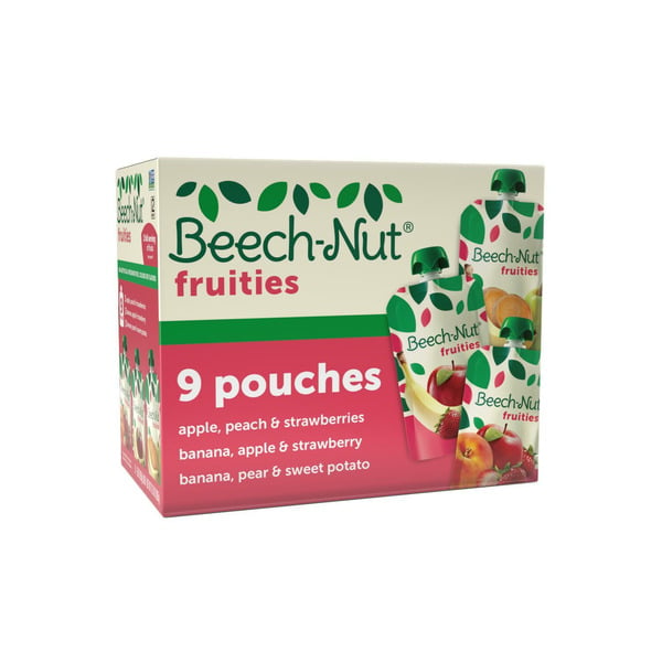 Baby Food & Formula Beech-Nut Fruities Baby Food Pouch Variety Pack hero