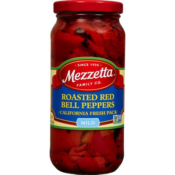 Canned/Jarred Vegetables Mezzetta Roasted Red Bell Peppers hero