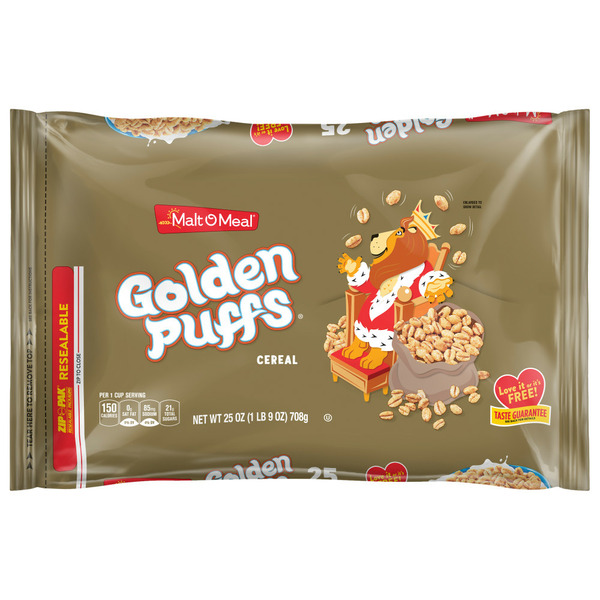 Cereal Malt-O-Meal Golden Puffs Puffed Wheat Cereal hero