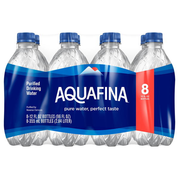 Water Aquafina Drinking Water, Purified hero