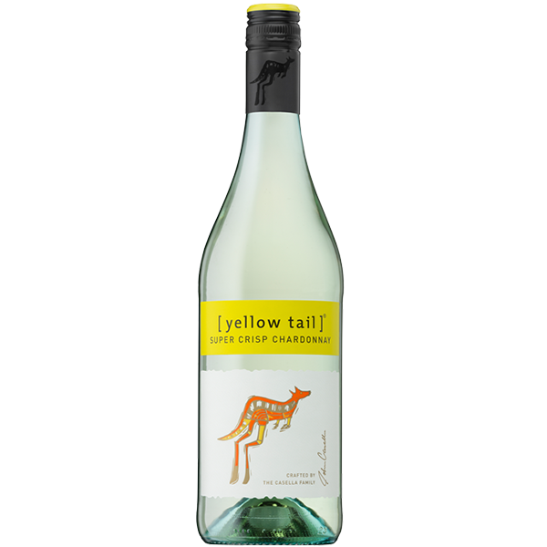 White Wine [yellow tail] Chardonnay Super Crisp hero