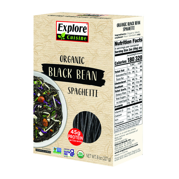 Dry Pasta & Noodles Explore Cuisine Black Bean Spaghetti hero