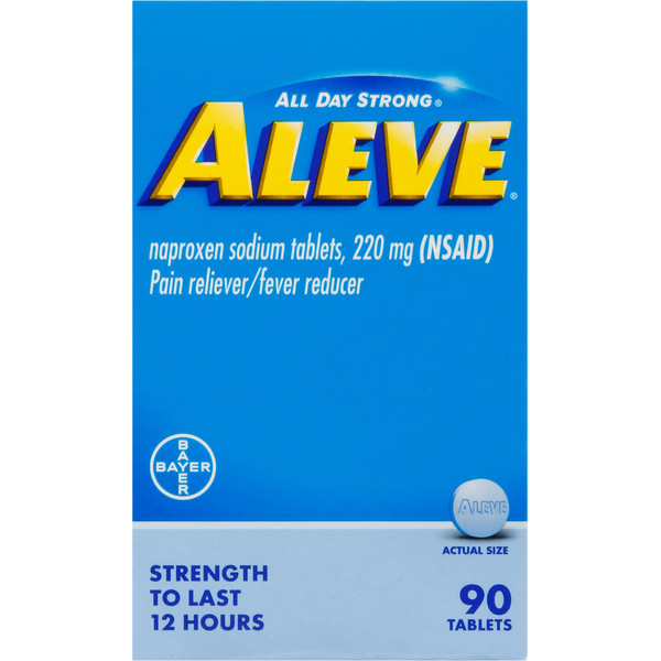 Muscles, Joints & Pain Relief Aleve Pain Reliever/Fever Reducer, 220 mg, Tablets hero