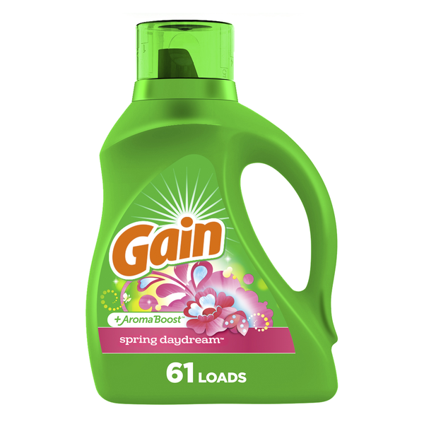 Laundry Gain Liquid Laundry Detergent, Spring Daydream hero