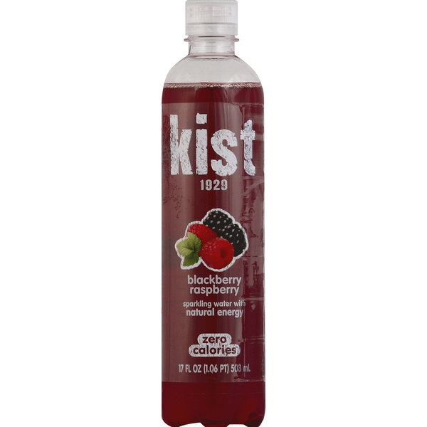 Water, Seltzer & Sparkling Water Kist Sparkling Water, Blackberry Raspberry hero