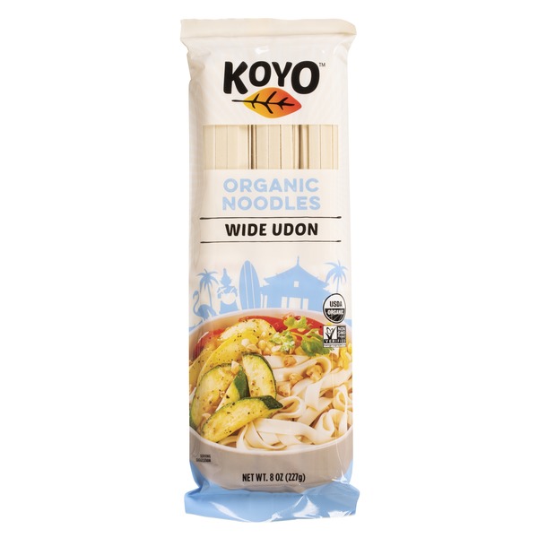 Asian Foods KOYO Organic Wide Udon Noodles hero