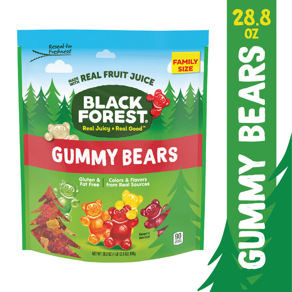 Candy & Chocolate Black Forest Gummy Bears, Family Size hero