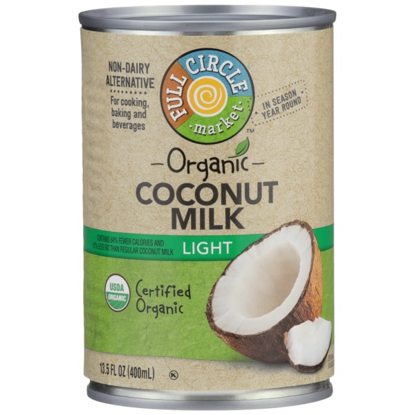 Milk Full Circle Light Coconut Milk hero