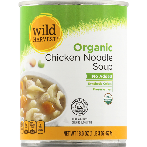 Soup, Broth & Bouillon Wild Harvest Chicken Noodle Soup, Organic hero