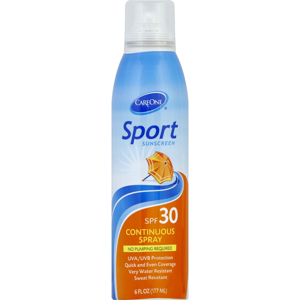 Body Lotions & Soap CareOne SPF 30 Sport Continuous Spray Sunscreen hero