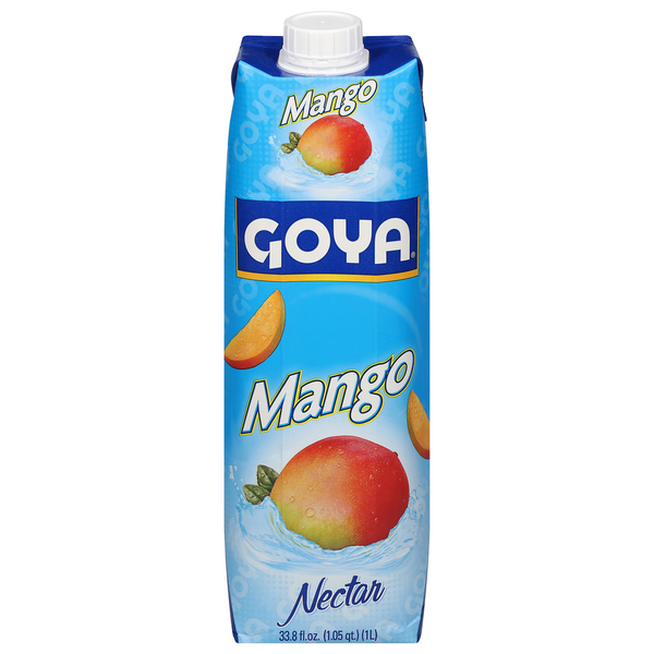 Juice & Nectar (Shelf-Stable) Goya Nectar, Mango hero