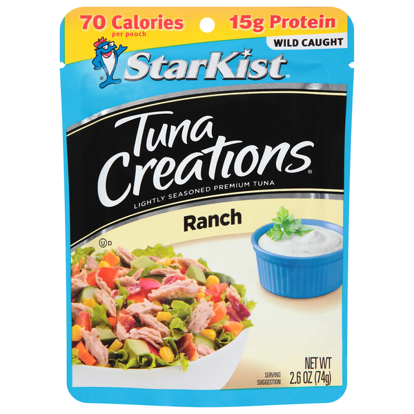 Canned Meat, Seafood & Beans StarKist Tuna, Ranch hero