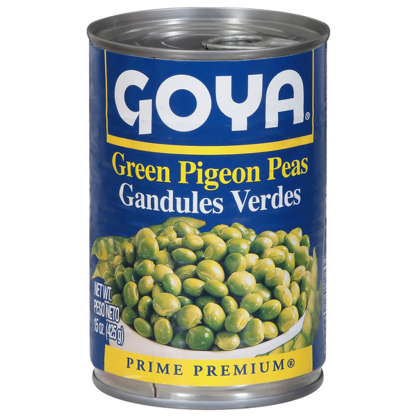 Canned/Jarred Vegetables Goya Green Pigeon Peas hero