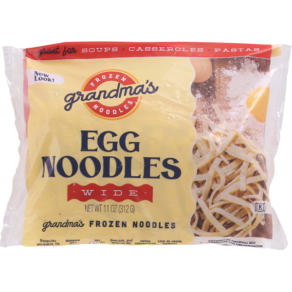 Dry Pasta Grandma's Egg Noodles, Wide hero