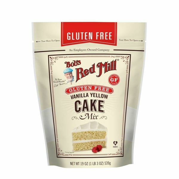 Baking Ingredients Bob's Red Mill Gluten Free Vanilla Cake Mix hero