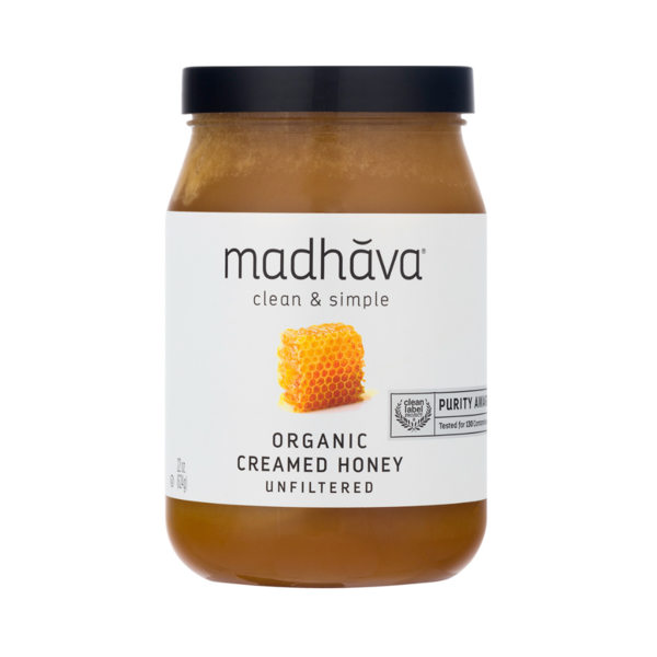 Honeys, Syrups & Nectars Madhava Organic Creamed Honey hero