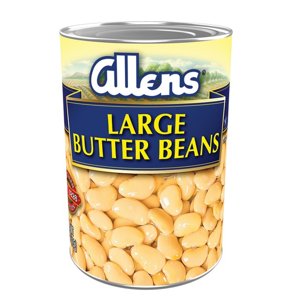 Canned Meals & Beans Allens Large Butter beans hero