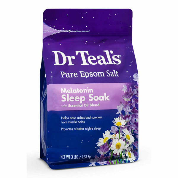 Baking Supplies & Decor Dr Teal’s Epsom Salt Melatonin Sleep Soak with Essential Oil Blend hero