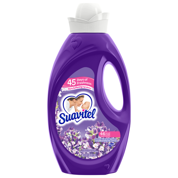 Laundry Suavitel Fabric Conditioner, HE, Soothing Lavender Scent hero