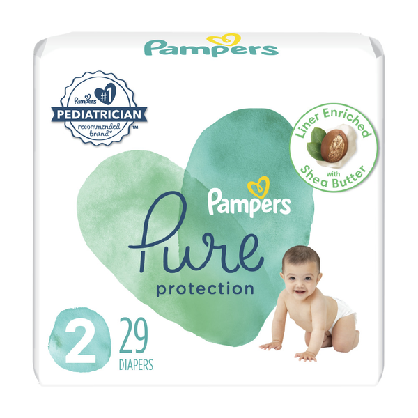 Diapers & Wipes Pampers Pure Protection Size 2 Diapers hero