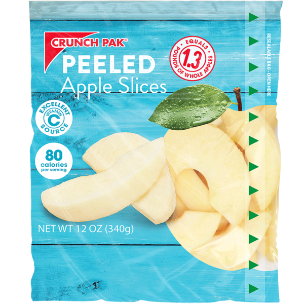 Packaged Vegetables & Fruits Crunch Pak Peeled Apple Slices hero