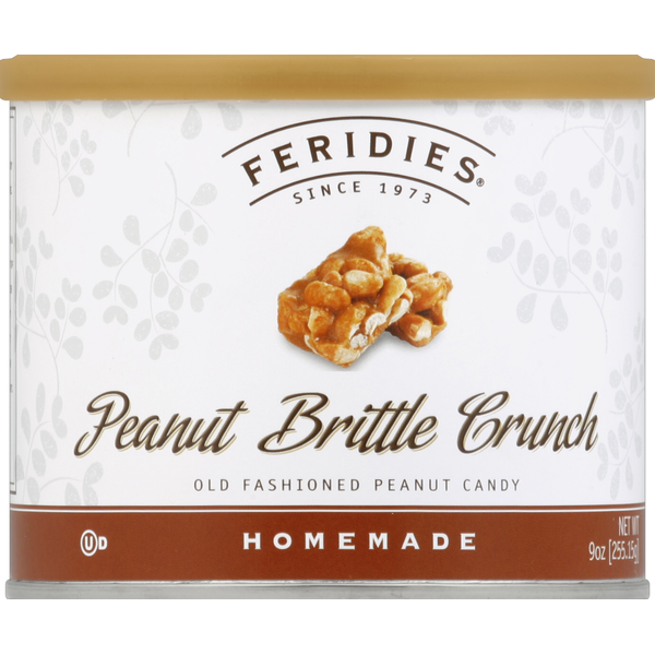 Bulk Candies & Chocolates FERIDIES Peanut Brittle Crunch, Homemade hero