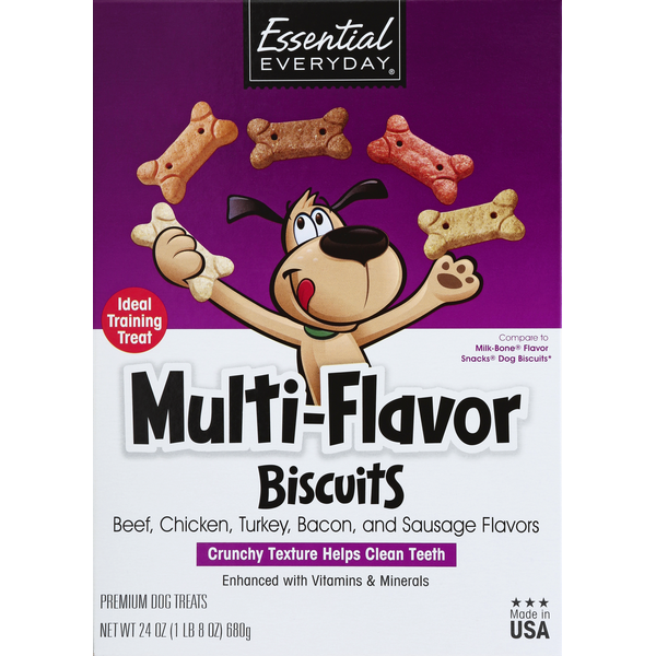 Dog Food & Care Essential Everyday Biscuits, Multi-Flavor hero