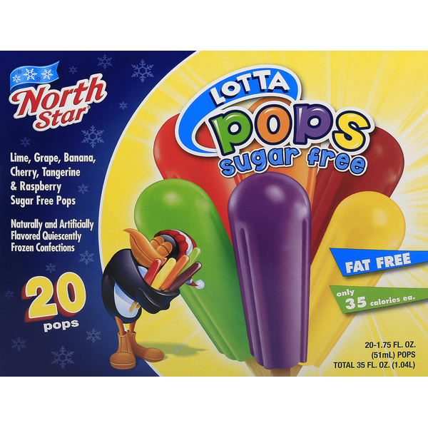 Ice Cream & Ice North Star Lotta Pops, Sugar Free hero