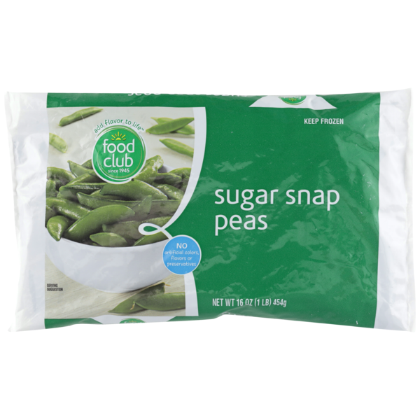 Fresh Vegetables Food Club Sugar Snap Peas hero