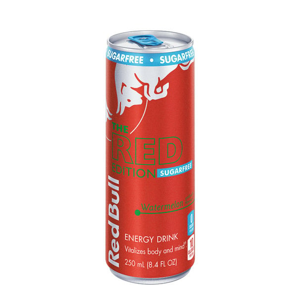 Red Bull Sugar Free Red Edition Watermelon Energy Drink hero