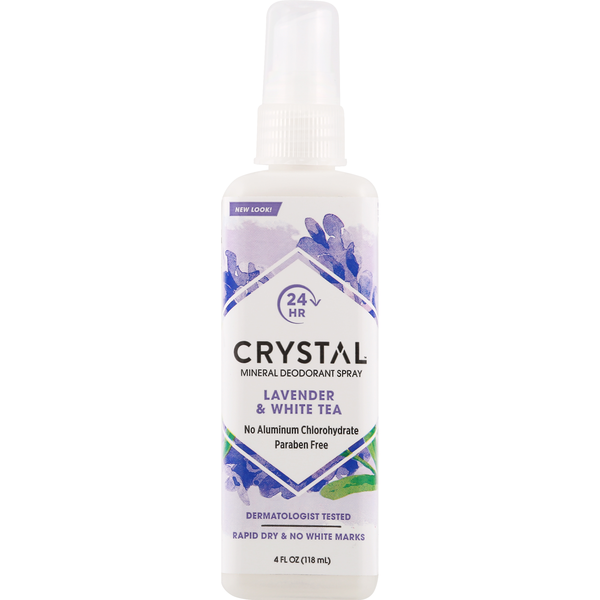 Deodorants Crystal Lavender & White Tea Mineral Deodorant hero