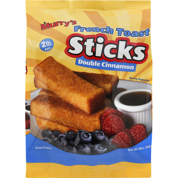 Frozen Breakfast Murrys Sticks, French Toast, Double Cinnamon hero