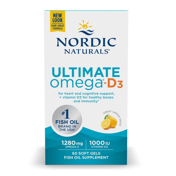 Supplement Oils Nordic Naturals Ultimate Omega- D3 hero