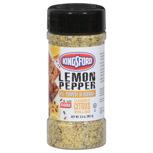 Kingsford Seasoning, All-Purpose, Lemon Pepper hero