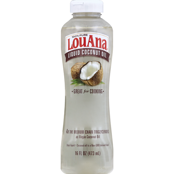 Oils & Vinegars LouAna Coconut Oil, Liquid hero