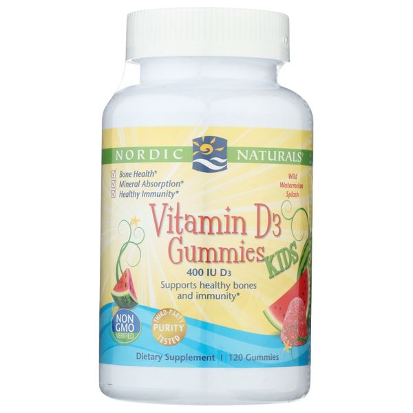 Vitamins & Supplements Nordic Naturals Nordic Vitamin D3 Gummies For Kids hero