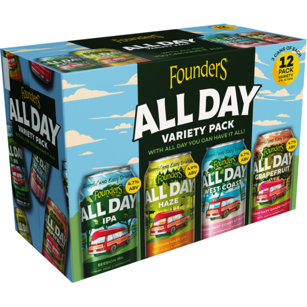 Beer Founders Brewing All Day Variety Pack hero