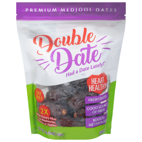 Nuts, Seeds & Dried Fruit Double Date Fresh Dates hero