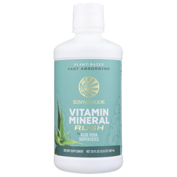 Multi-Vitamins Sunwarrior Vitamin Mineral Rush In Aloe Vera hero