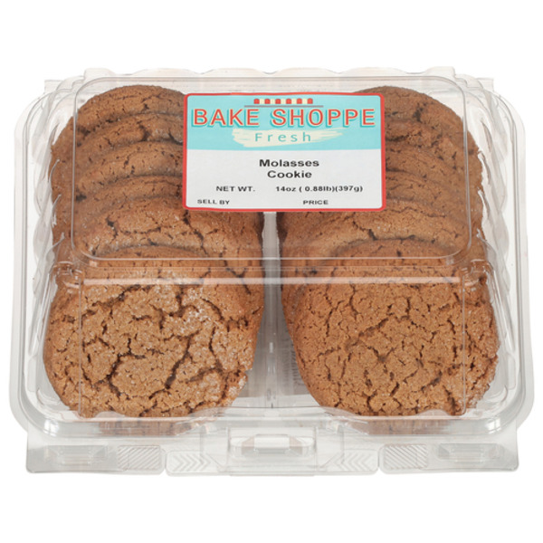 Cookies & Cakes Bake Shoppe Fresh Sweet Syrup Molasses Cookie - 12 Ct. hero