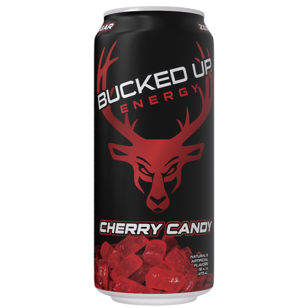 Bucked Up Energy Drink, Cherry Candy hero