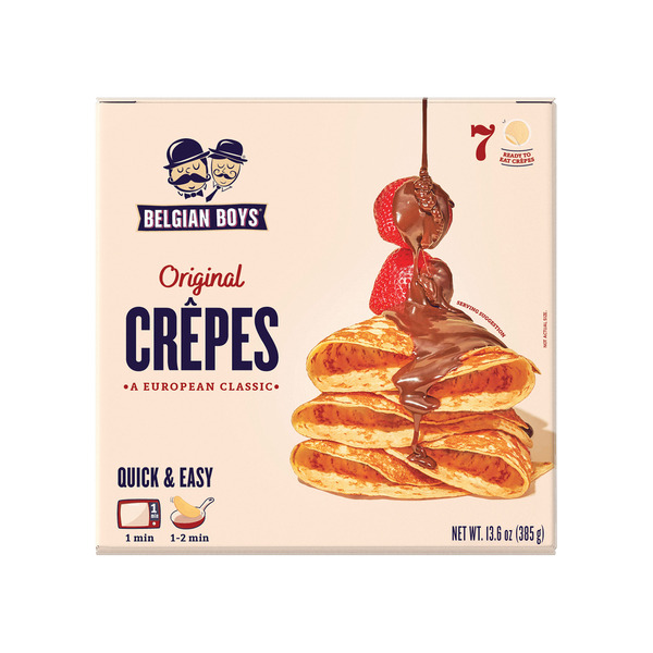 Breakfast Bakery Belgian Boys Original Crepes hero