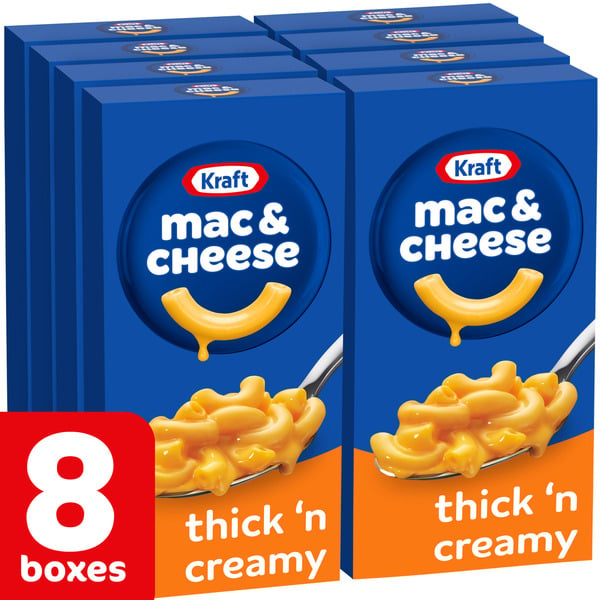 Kraft Thick 'n Creamy Mac & Cheese Macaroni and Cheese Dinner hero